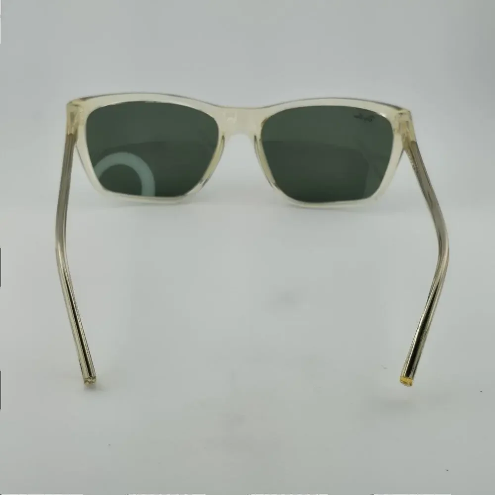 Vintage Ray-Ban Cats 3000 Bausch / Lomb Sunglasses Crystal Frame Green Lens Case